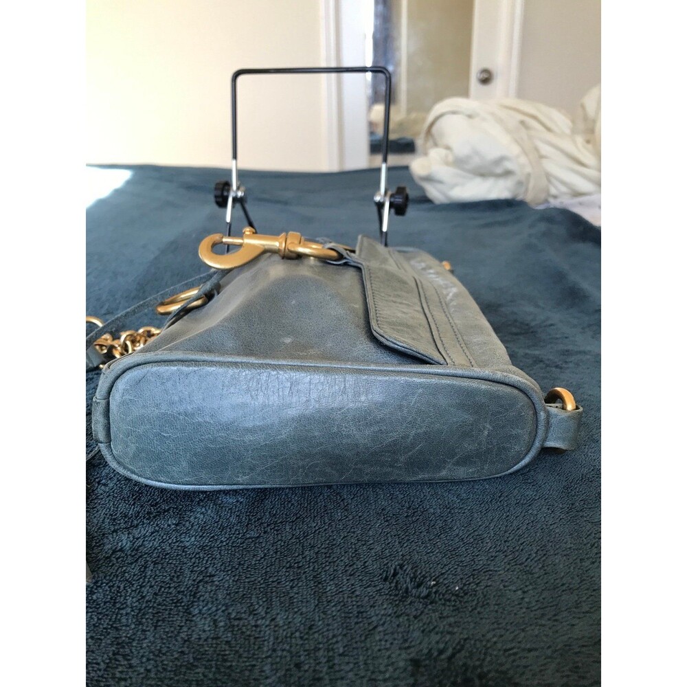 Rebecca Minkoff mini M.A.C. Mac Crossbody bag In denim color - Picture 4 of 12